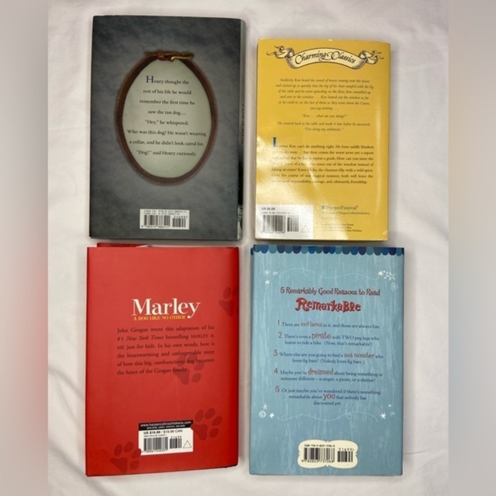 4 Teen books hardback cover,‎ animal themes - Picture 2 of 2